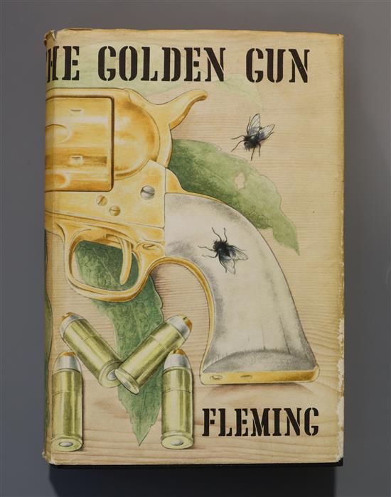 Fleming, Ian - The Man with the Golden Gun, 1st edition (1st impression, 2nd state), (VIII), 9-221pp including